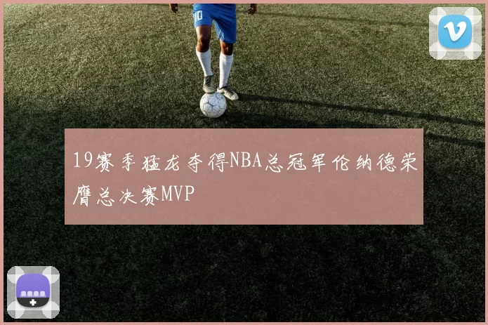 19赛季猛龙夺得NBA总冠军伦纳德荣膺总决赛MVP